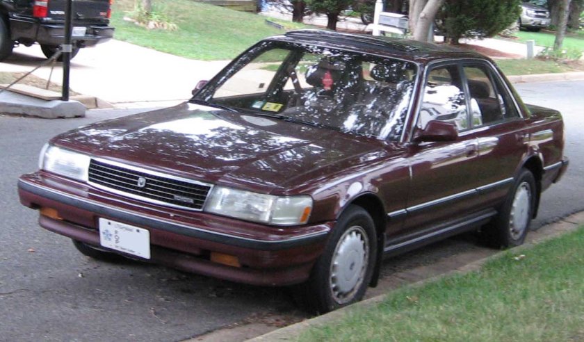 1989-1990 Toyota Cressida 4th gen. photographed in USA.
