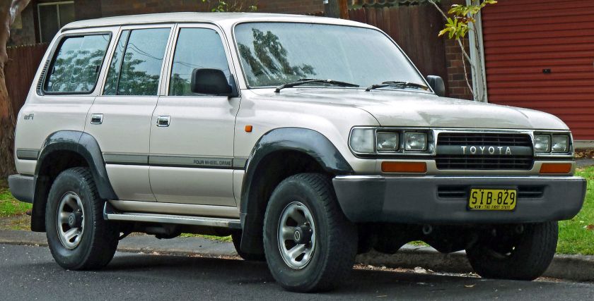 1990-92 Toyota Land Cruiser (FJ80R) GXL wagon