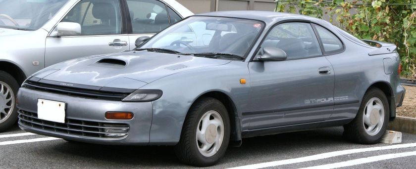 1990 Pre-facelift Toyota Celica GT-Four normal-body Liftback (ST185, Japan)