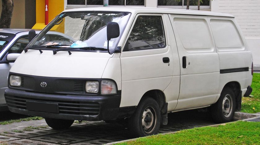 1992-96 Toyota Liteace (fourth generation) (front), Singapore