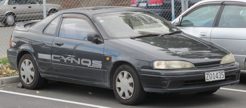 1992 Toyota Cynos (EL44), Japan specification in New Zealand.