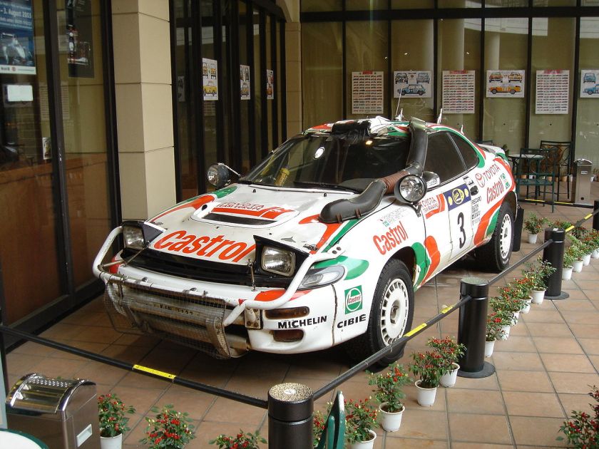 1995 Toyota Celica Turbo 4WD (ST185) 1995 Safari Rally winner.
