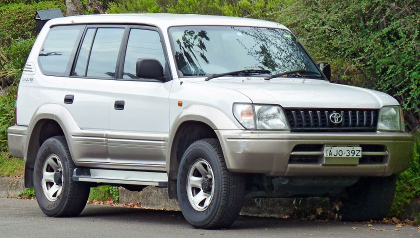 1996-99 Toyota Land Cruiser Prado (VZJ95R) GXL wagon