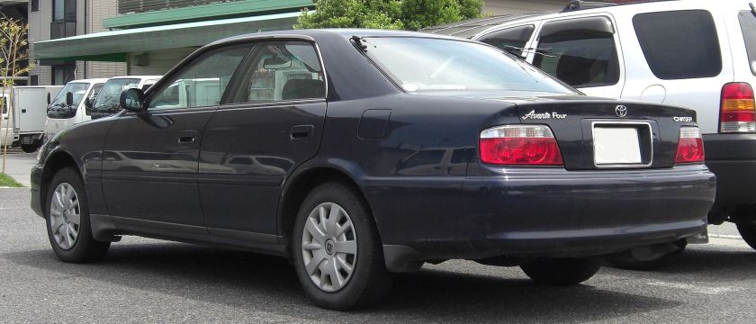 1998-01 Toyota Chaser Avante Four rear view
