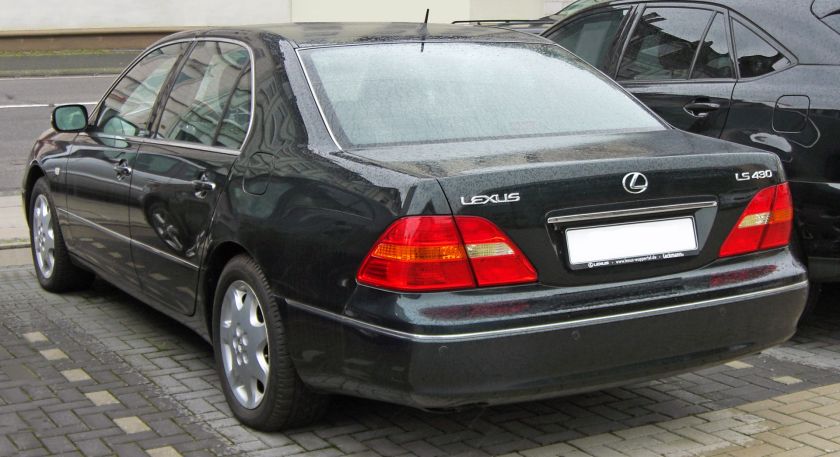 2000-03 Lexus LS 430 (UCF30 Europe)