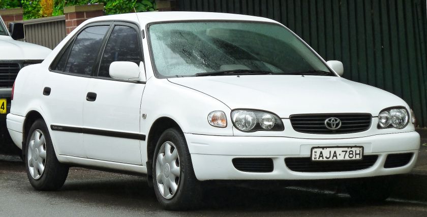 2000–2001 Toyota Corolla (AE112R) Ascent sedan