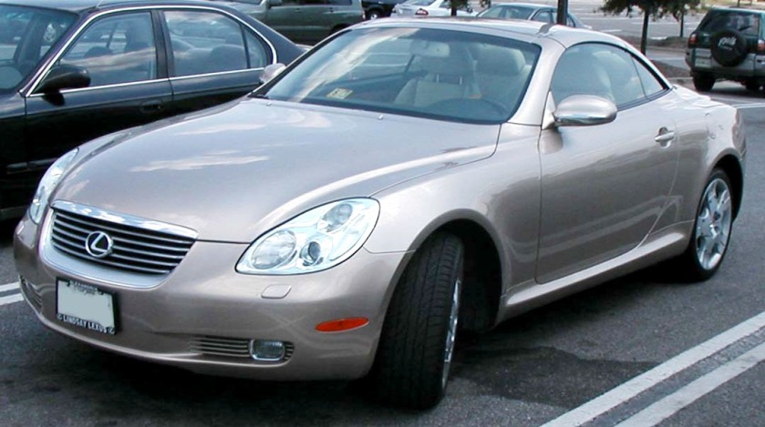 2001-05 Lexus SC430 photographed in USA