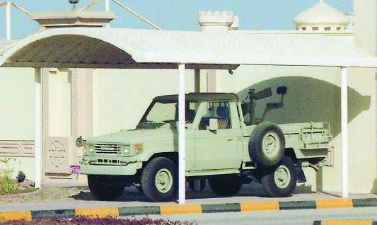 2001 Toyota Land Cruiser series 78 (4x4) of UAE land forces