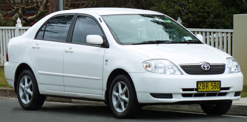 2003–2004 Toyota Corolla (ZZE122R) Conquest sedan