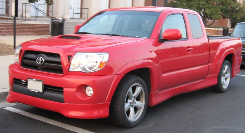 2005-08 model year Tacoma X-Runner extended cab