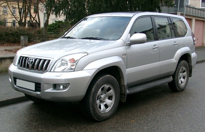 2007 Toyota Land Cruiser Prado front