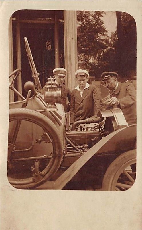 Alte Fotokarte NAG  Wagen der Nationalen Automobil-Gesellschaft
