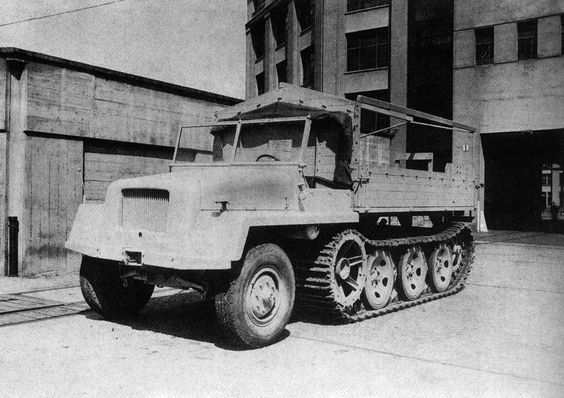Büssing-NAG schwerer Wehrmachtschlepper 8t Zugkraftwagen