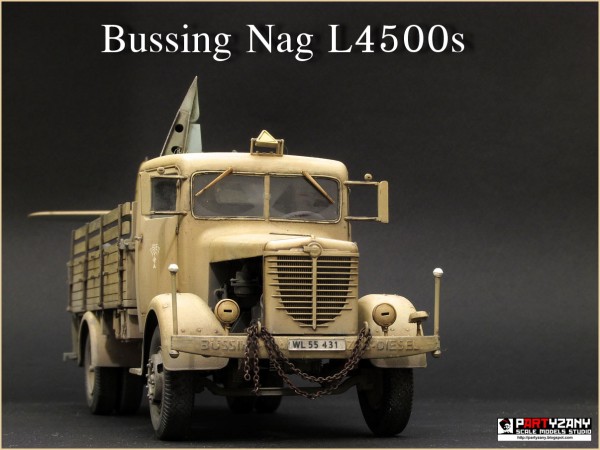 Bussing Nag L4500s German Military Truck