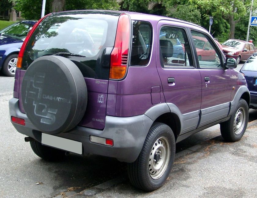 Daihatsu Terios rear