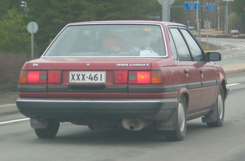 Toyota Carina II rear