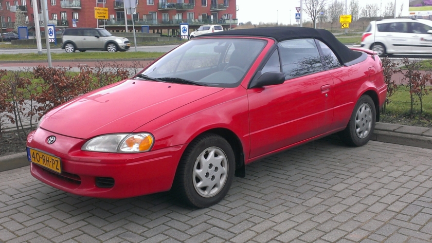 Toyota Paseo Convertible imported to the Netherlands