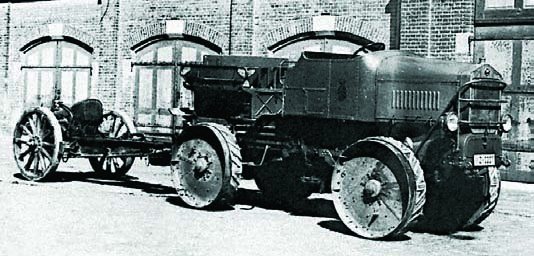 1918 Magirus 70PS, 4x4