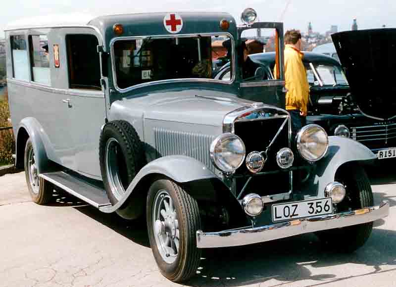 1934 Volvo PV655 Ambulance