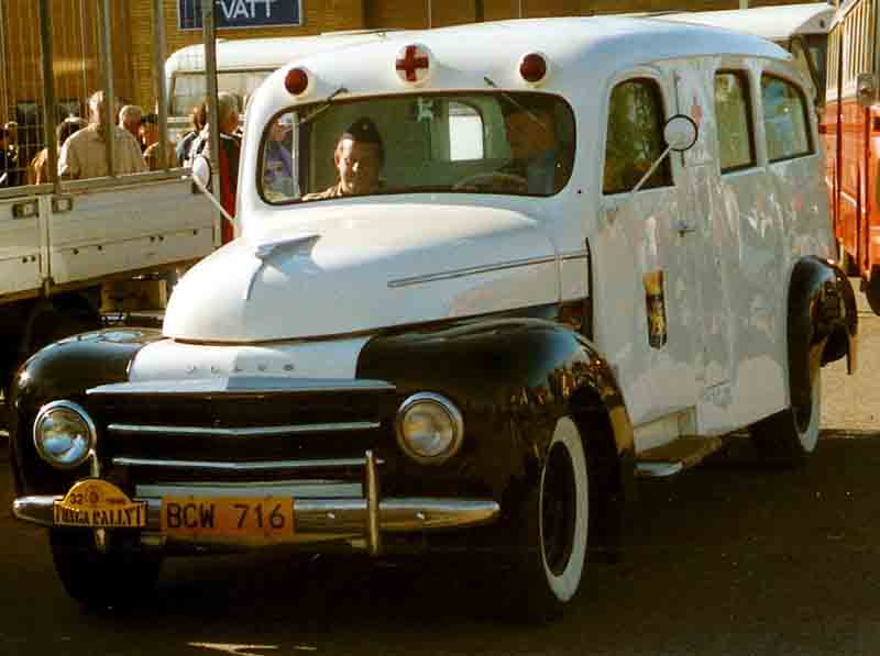 1951 Volvo PV834 Ambulance