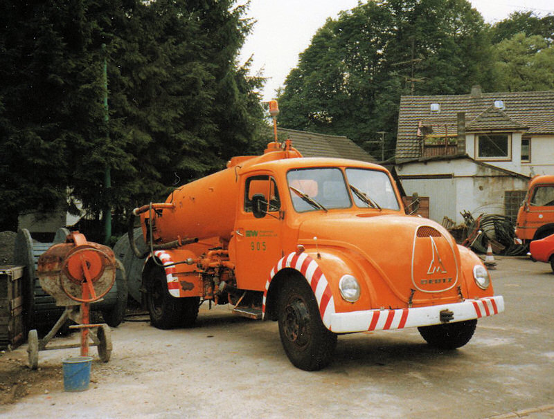 1956 Magirus Entsorgungswagen