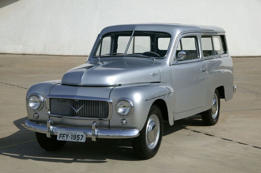 1957 Volvo PV445, assembled in Rio de Janeiro, Brazil, by Carbrasa