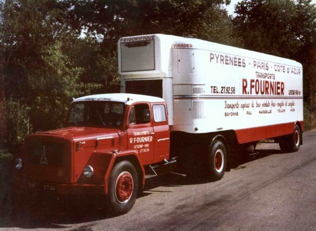 1964 Magirus Deutz des Transports Fournier
