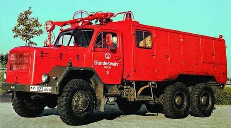 1964 TLF3800 firetruck on Magirus 178D15A chassis
