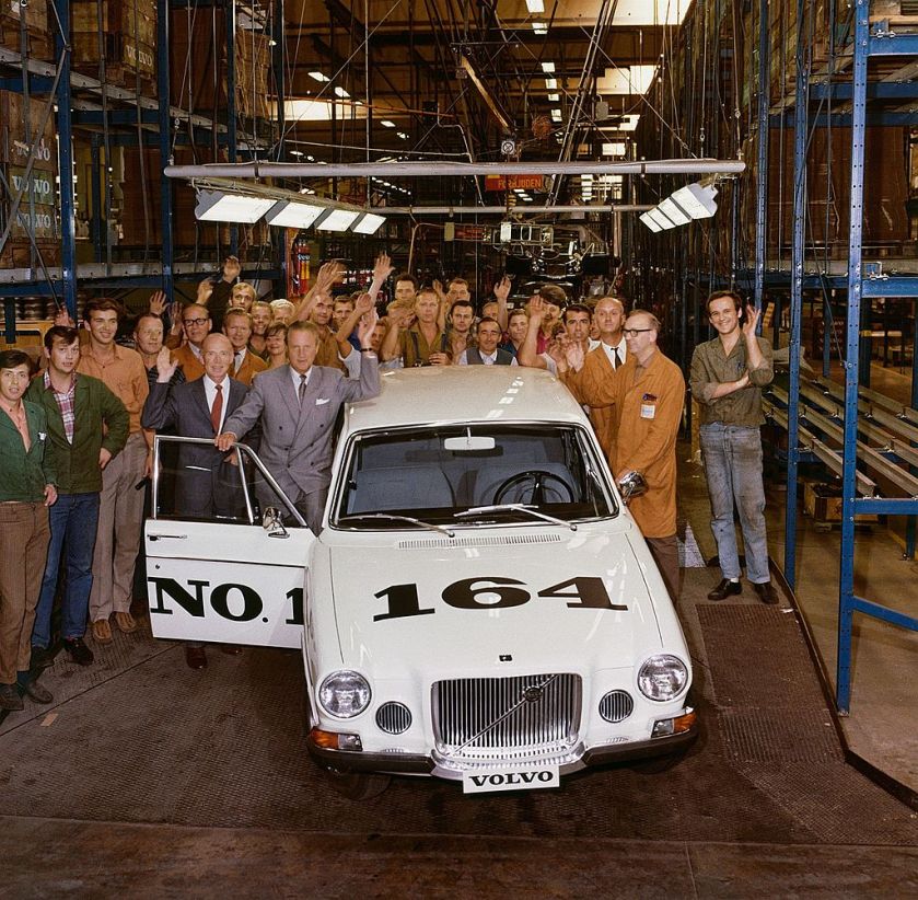 1968 The first 164 to roll off the production line in 1968