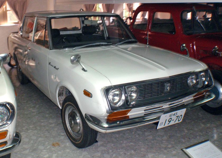 1970 Toyopet Corona Mark II RT66P double cab pickup (1490cc and 77PS)