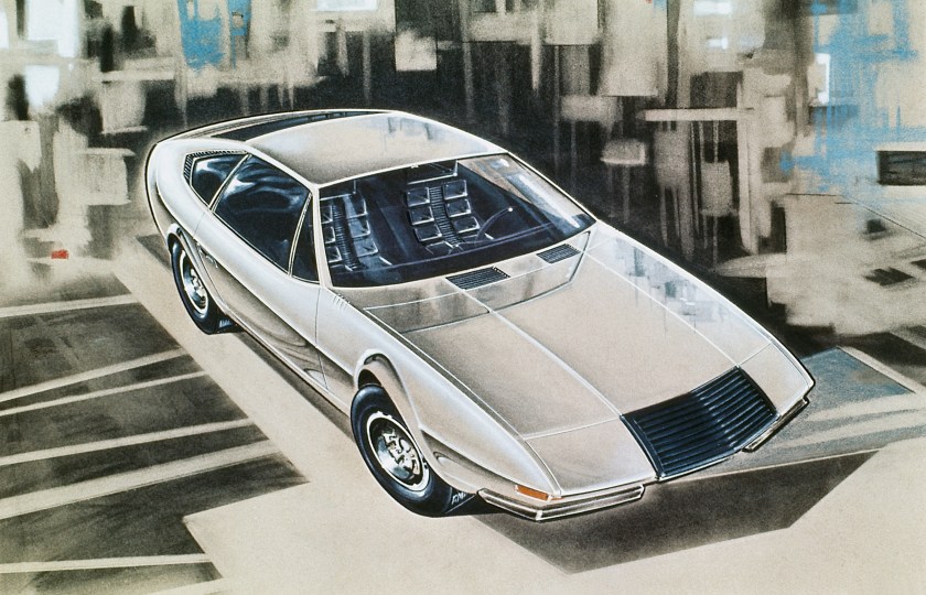 1971 Volvo 1800 ESC Viking Concept by Coggiola