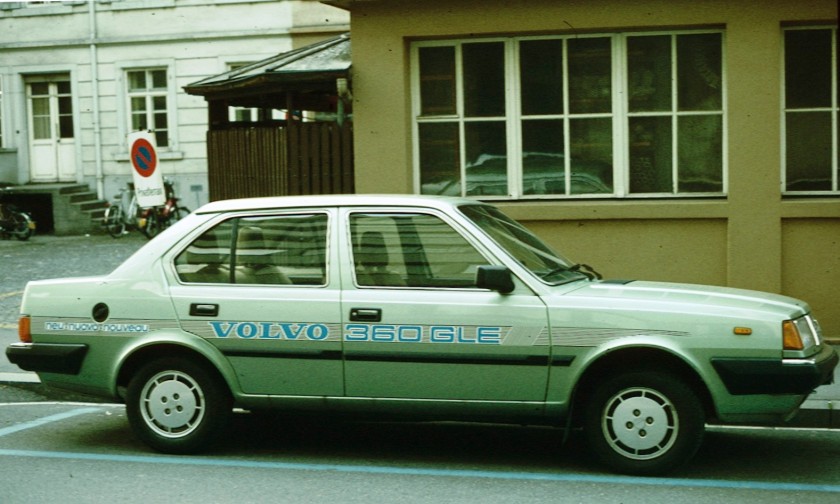 1976-91 Volvo 360 labelled