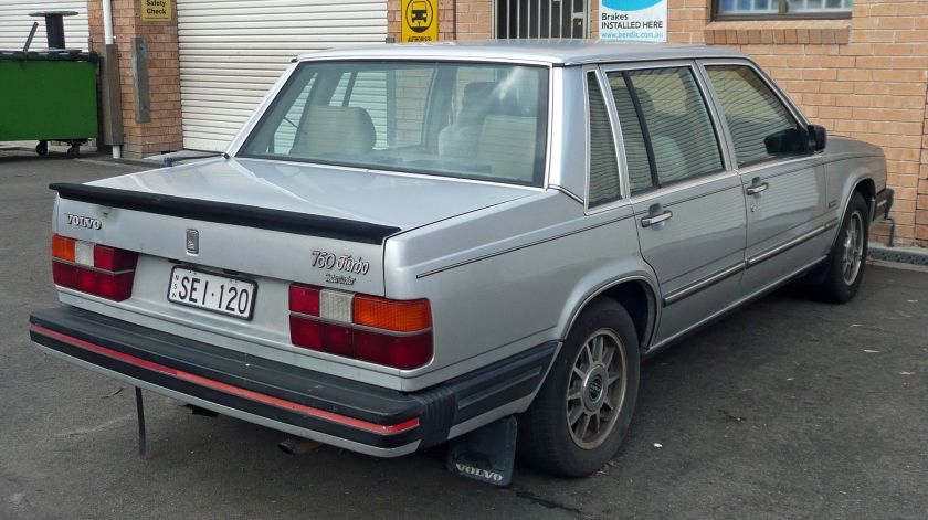 1984-85 Volvo 760 Turbo sedan