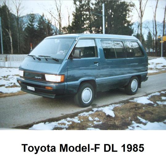 Toyota ModelF, 1'998 ccm, 88 PS