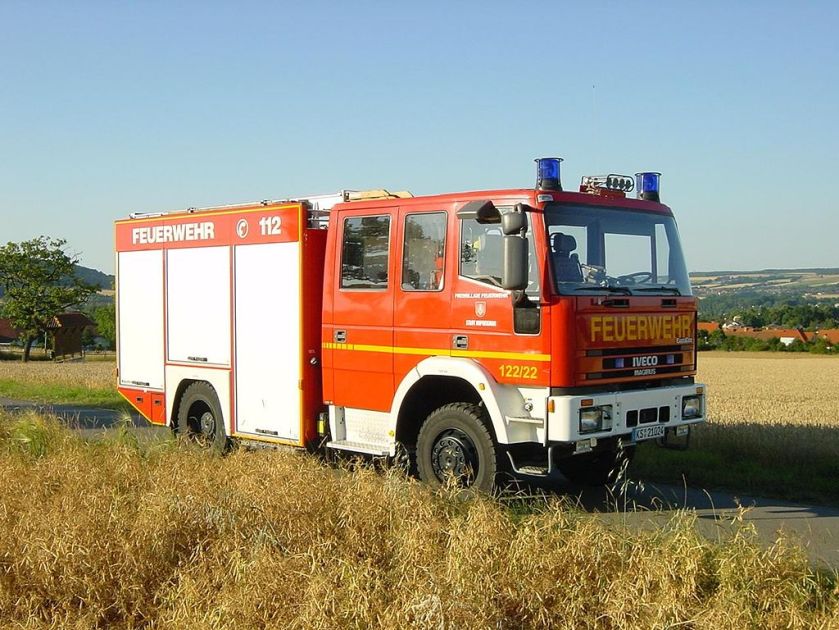 Iveco Magirus fire engine