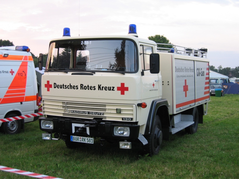 Magirus Deutz 130 Gerätewagen-Sanität (DRK-Bocholt)