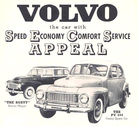 volvo pv444 70 years of Volvo