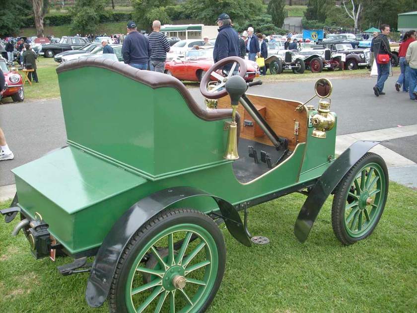 1905 Rover 6 hp open 2-seater single-cylinder 780 cc rear
