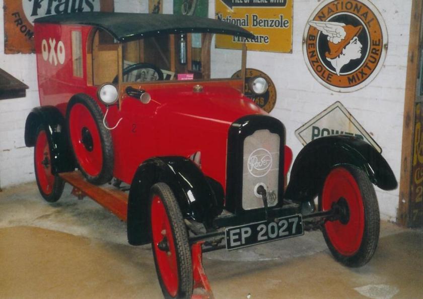 1922 Rover 8 Van (DVLA) first registered 17 October 1922, 1050 cc