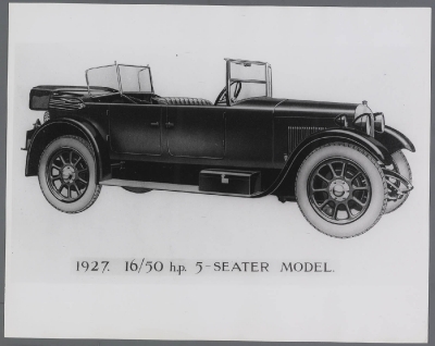 1927 rover 16-50hp tourer