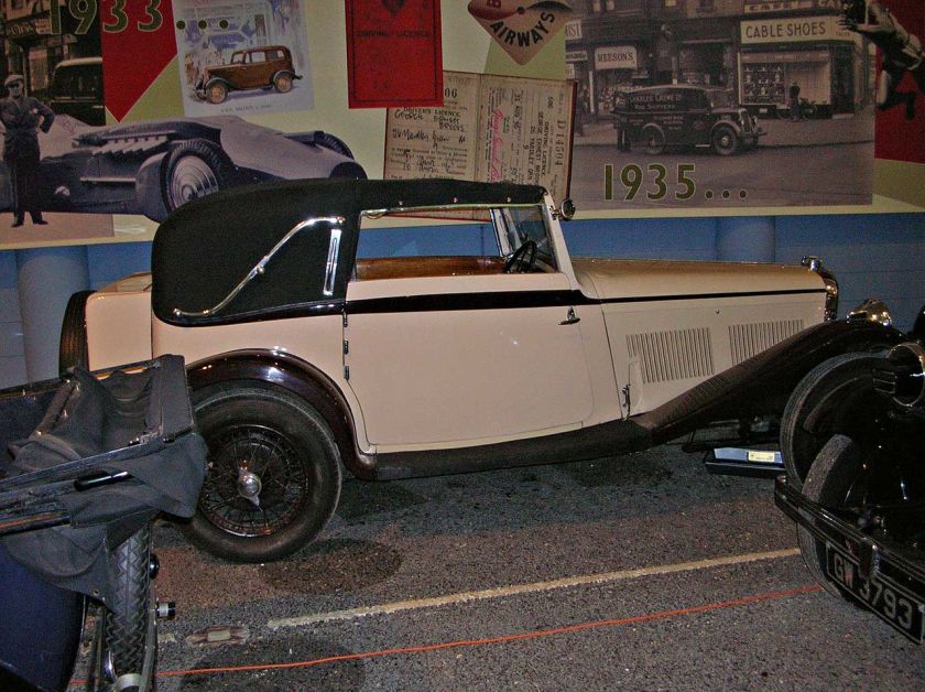 1930 Rover Meteor drophead coupé body by Corsica Gaydon(5508141480)
