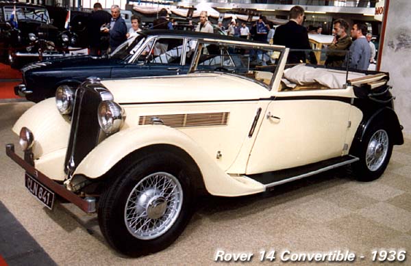 1936 Rover 14