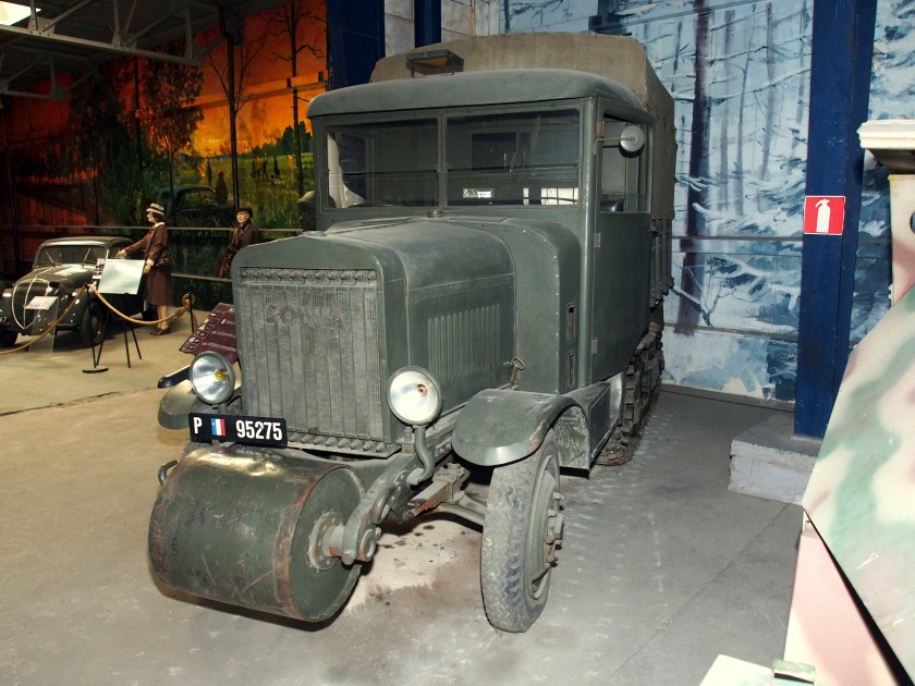 1936 SOMUA MCG5, in the Musée des Blindés, France