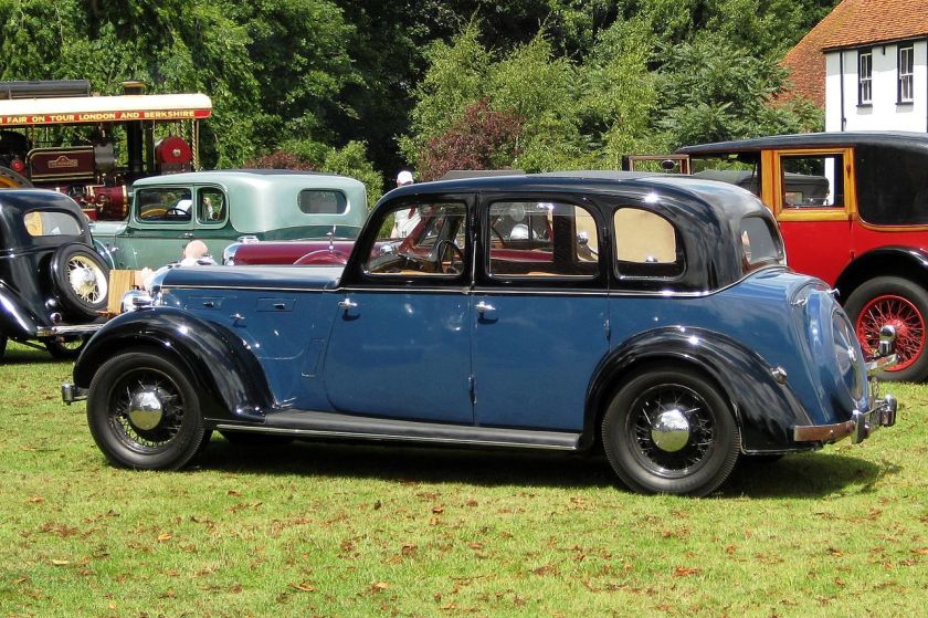 1947 Rover 16 6-light saloon Witham