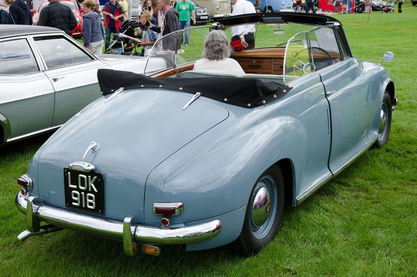 1950 Rover 75 drophead coupé by Tickford