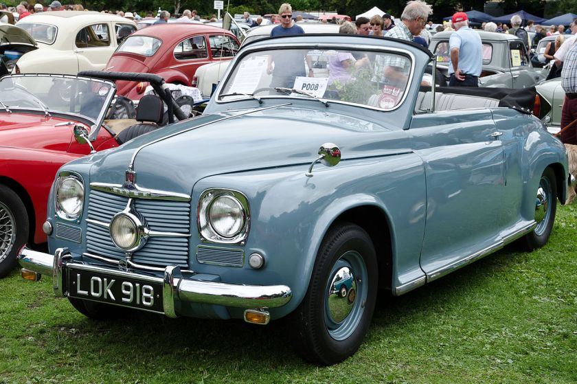 1950 Rover 75 drophead coupé