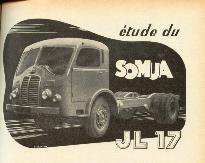 1950 SOMUA JL 17, 150 cv, 6 cyl