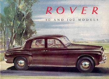 1960 rover 80 p4-80