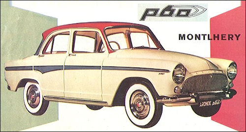 1960 Simca Aronde Montlhery