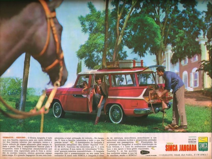 1963 Propaganda-Simca-Jangada